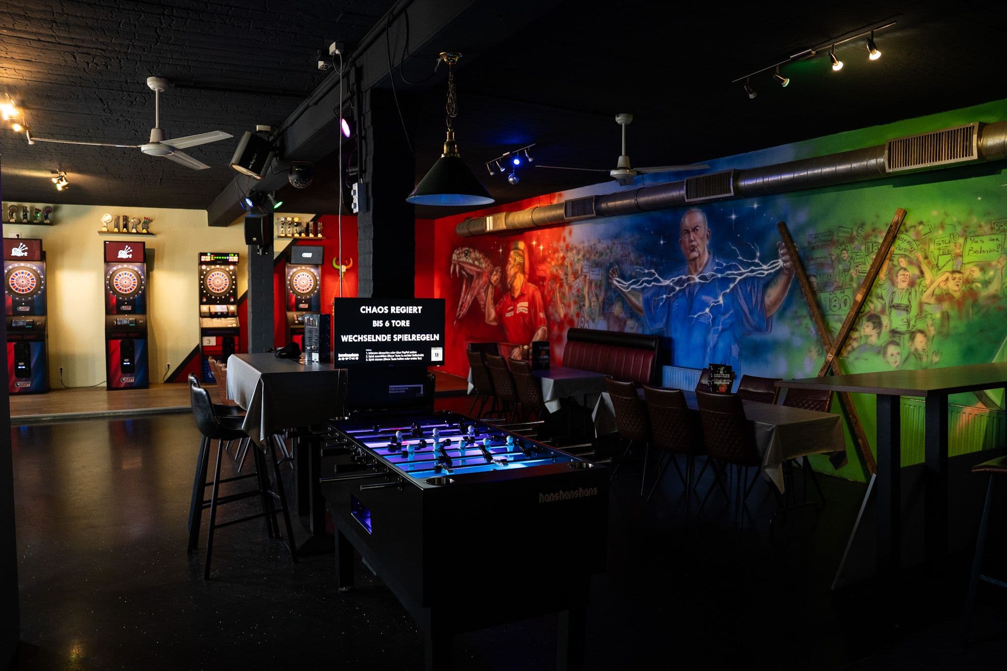 Eventabend und Blogthemen der Lightning Sportsbar